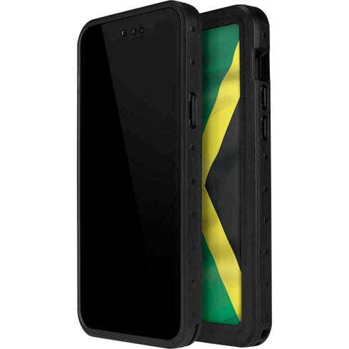 Jamaica Flag iPhone 15 Pro Waterproof Case